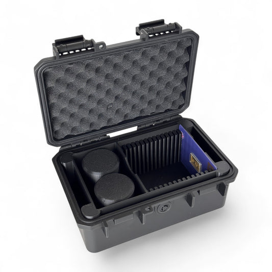 Gold bar and coin storage case for secure bullion and coin protection