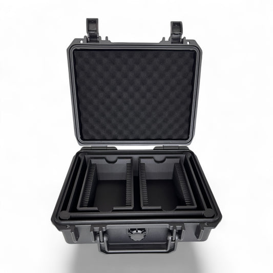 Luxury gold bar storage case for secure precious metals storage