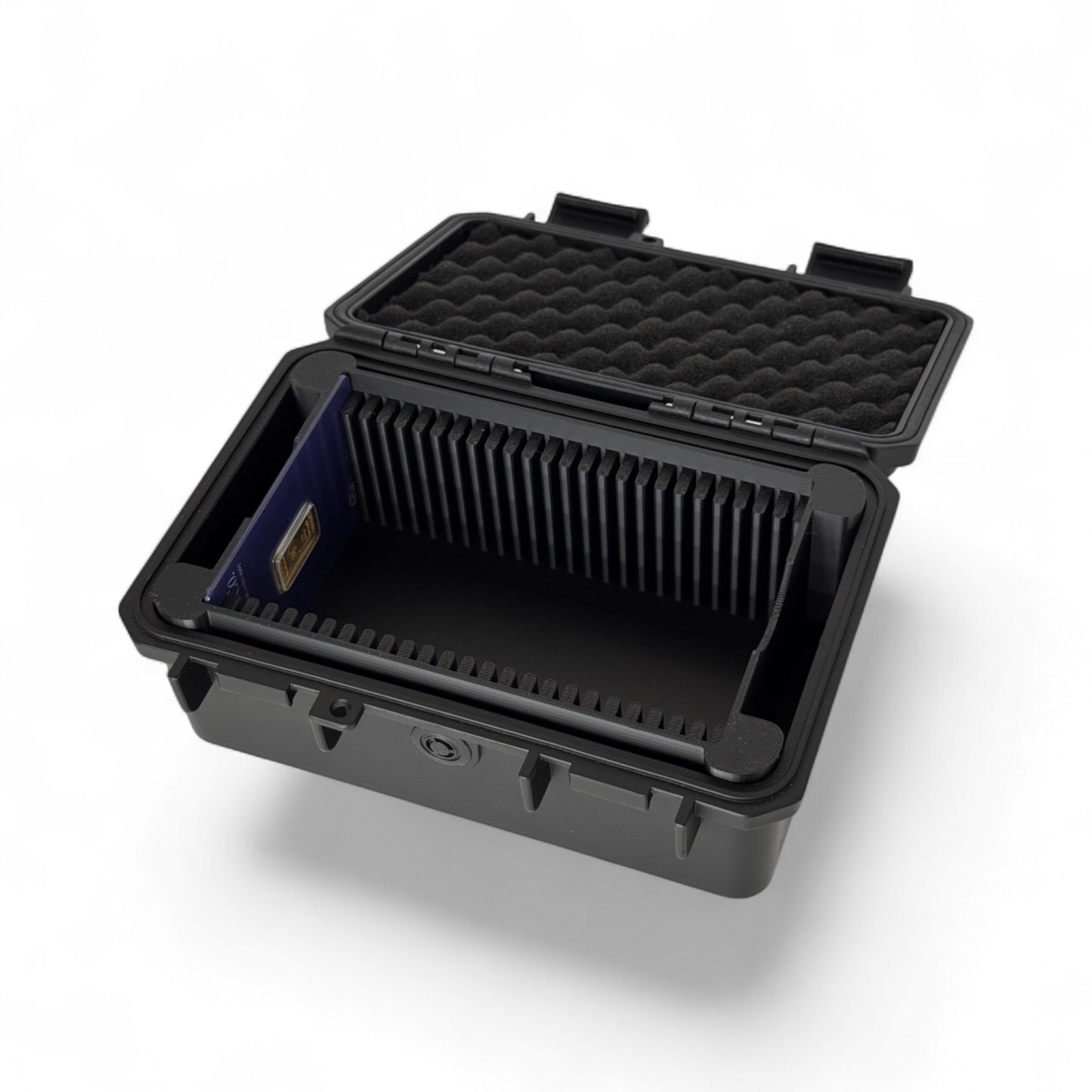 Premium silver bar storage case for secure bullion protection