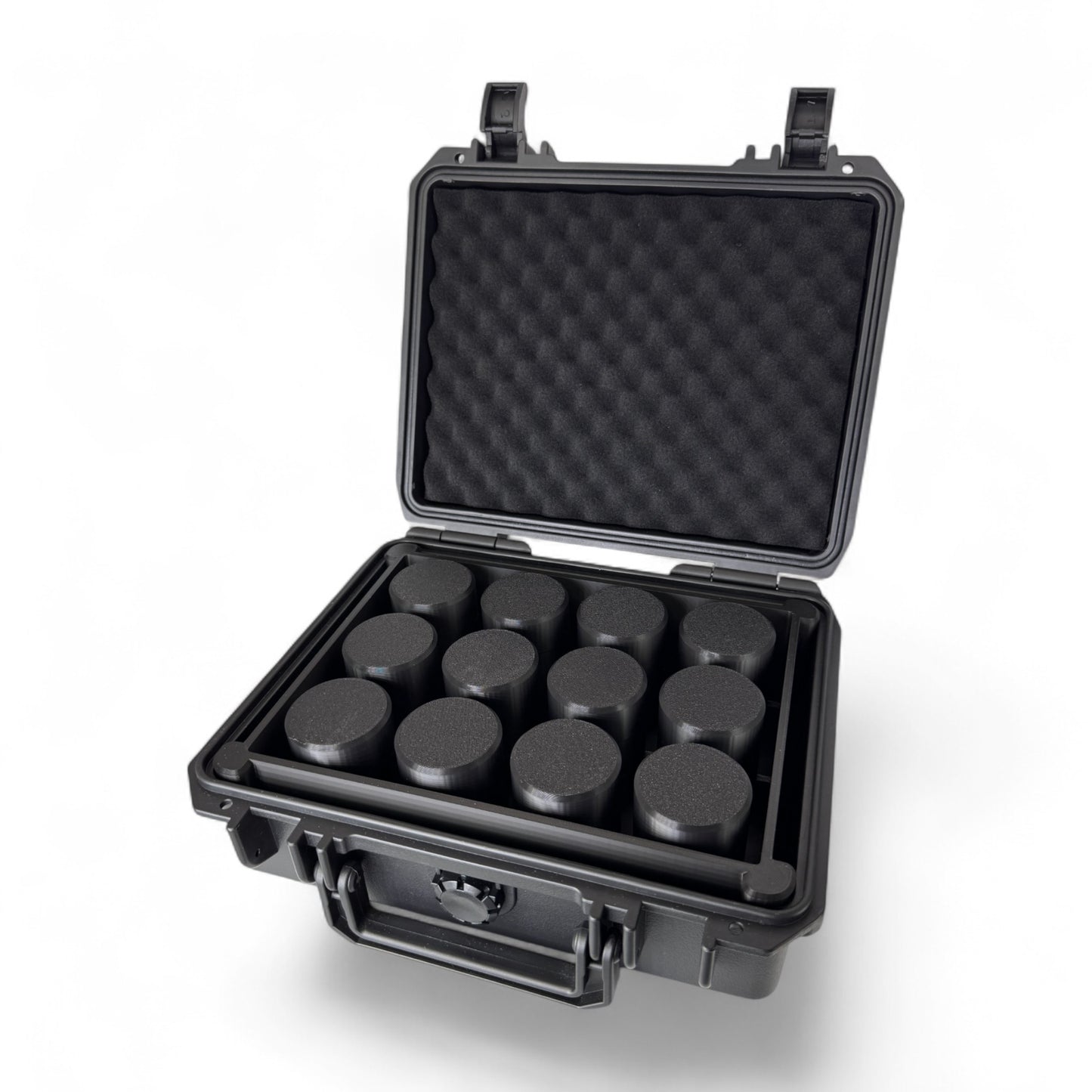 Durable silver coin storage case for safe coin collection storage
