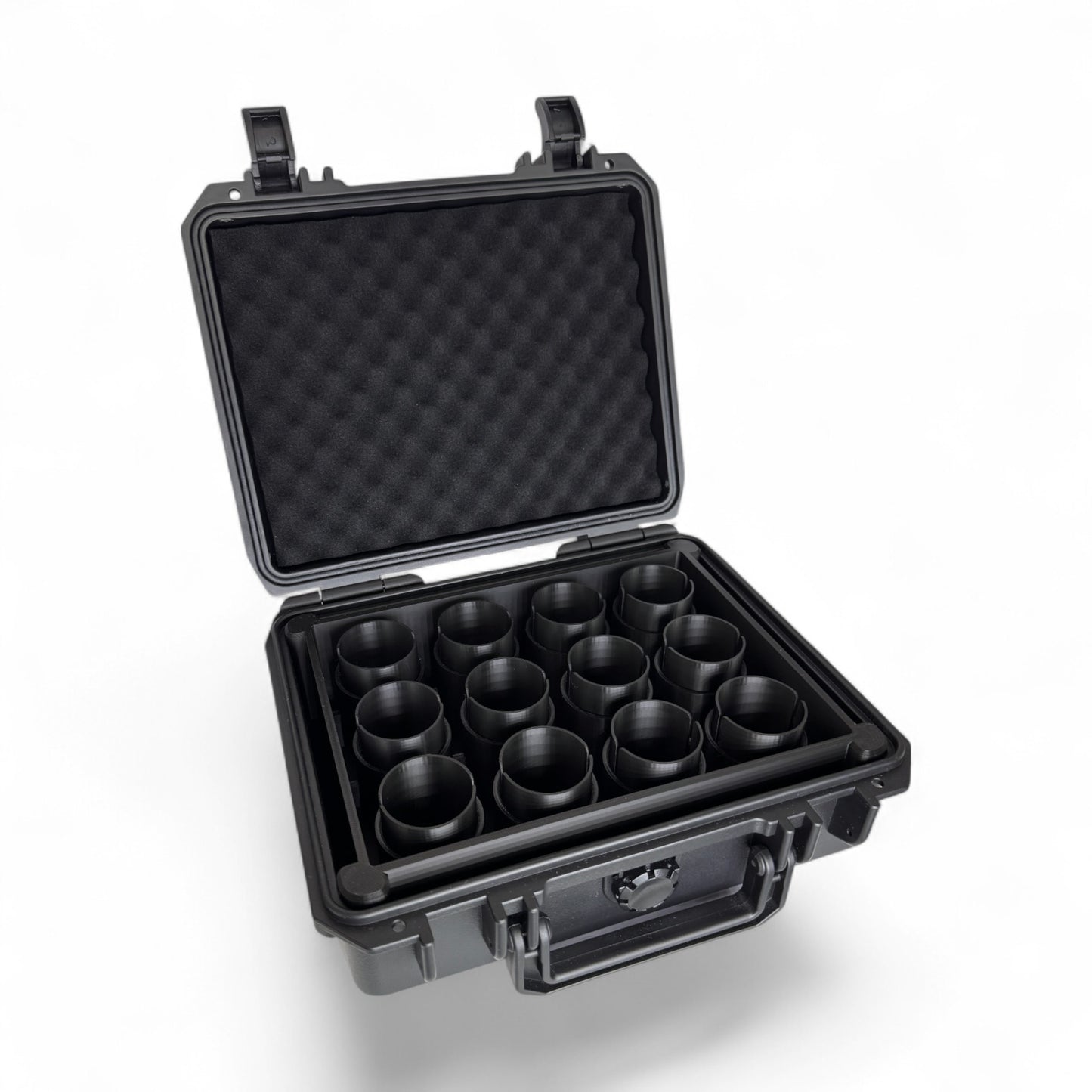 Durable silver coin storage case for safe coin collection storage
