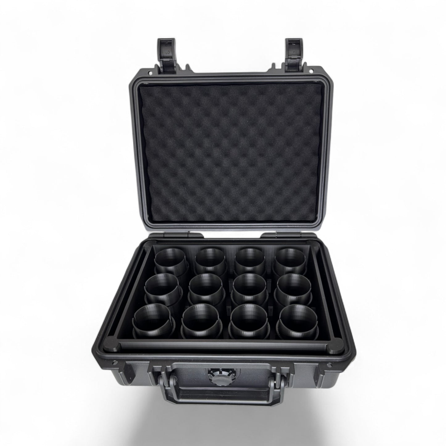 Durable silver coin storage case for safe coin collection storage