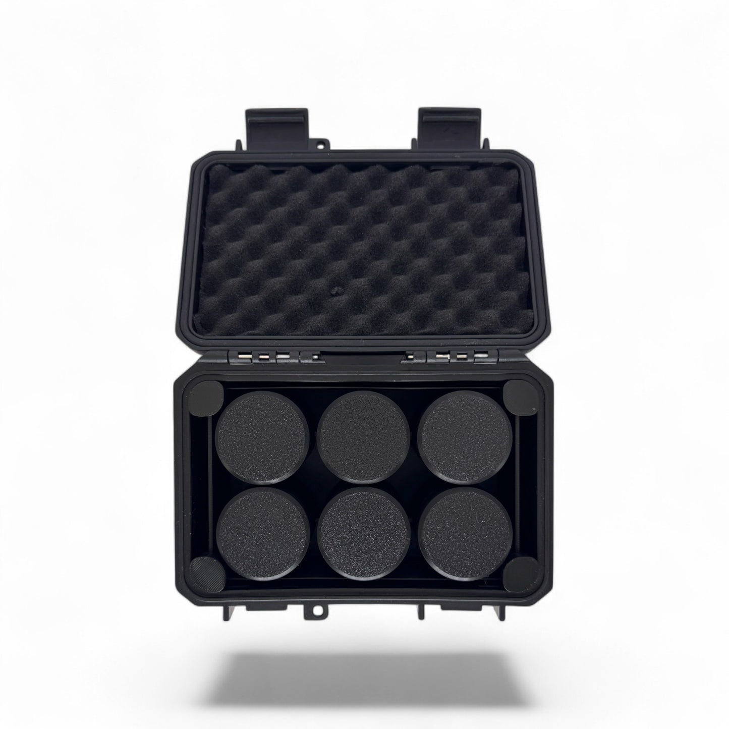 Durable silver coin storage case for safe coin collection storage