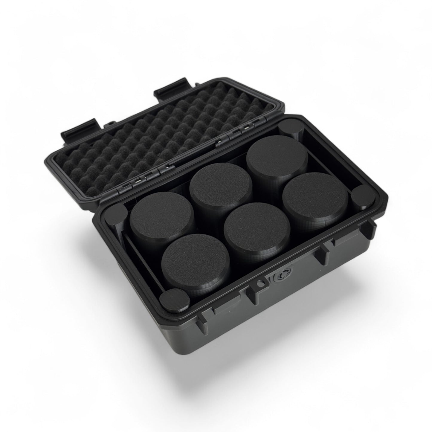 Durable silver coin storage case for safe coin collection storage