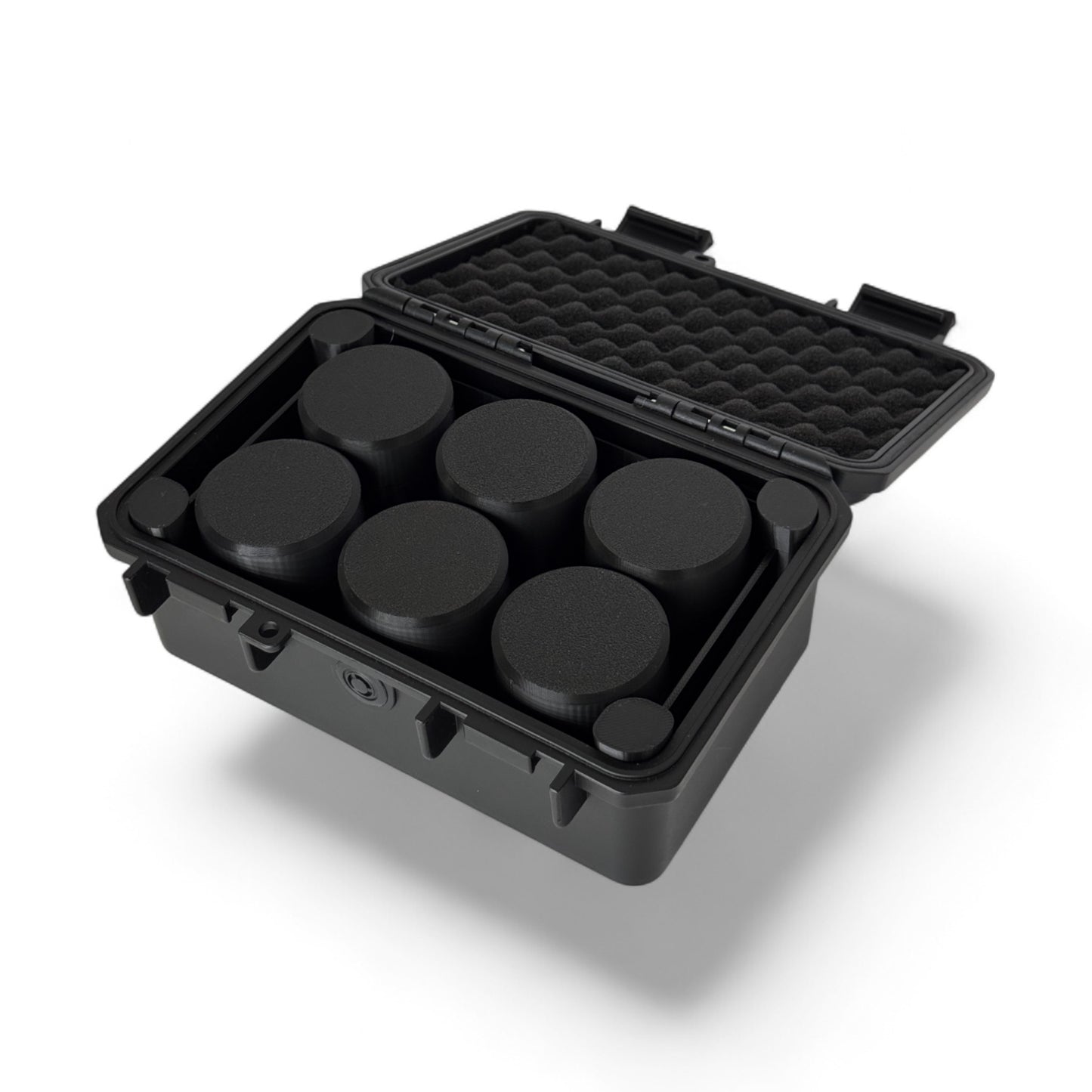 Durable silver coin storage case for safe coin collection storage