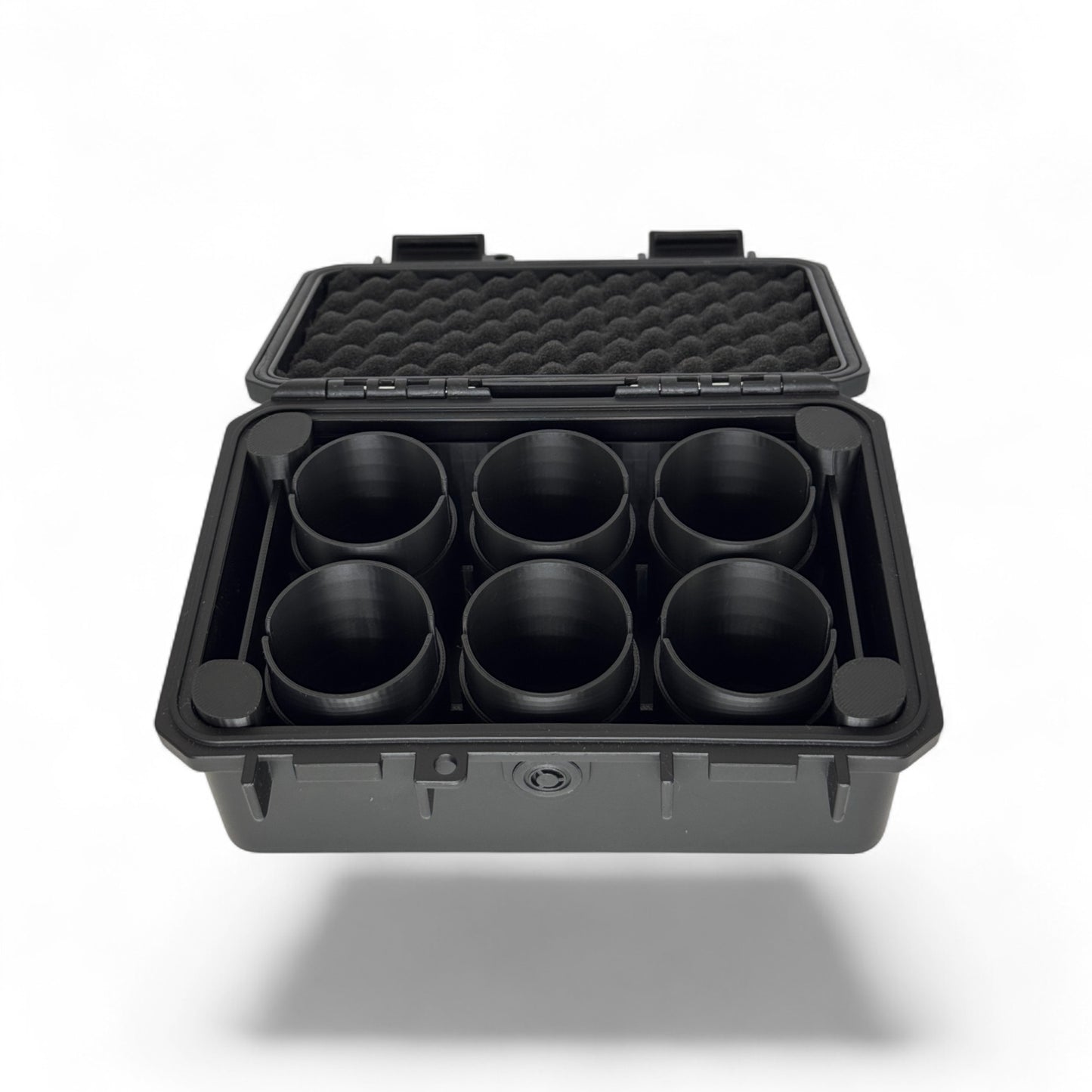 Durable silver coin storage case for safe coin collection storage