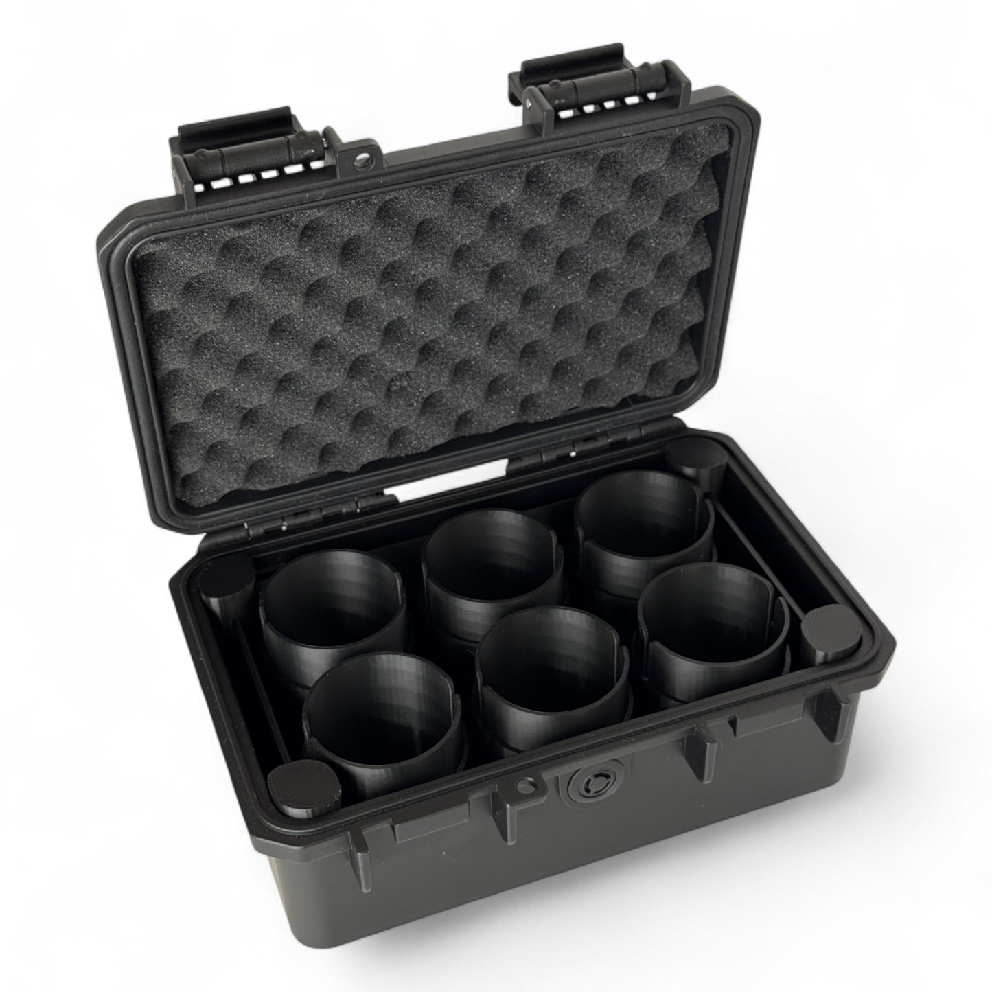 Durable silver coin storage case for safe coin collection storage