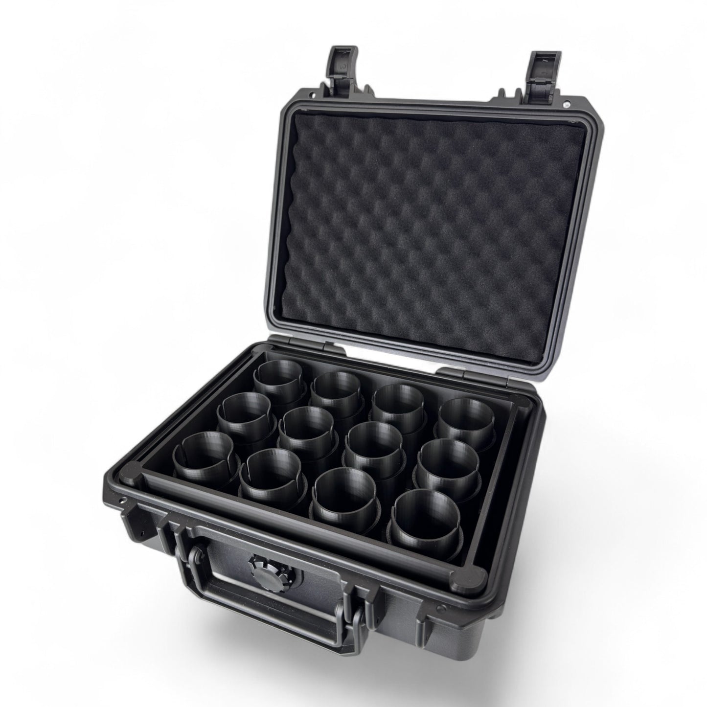 Durable silver coin storage case for safe coin collection storage