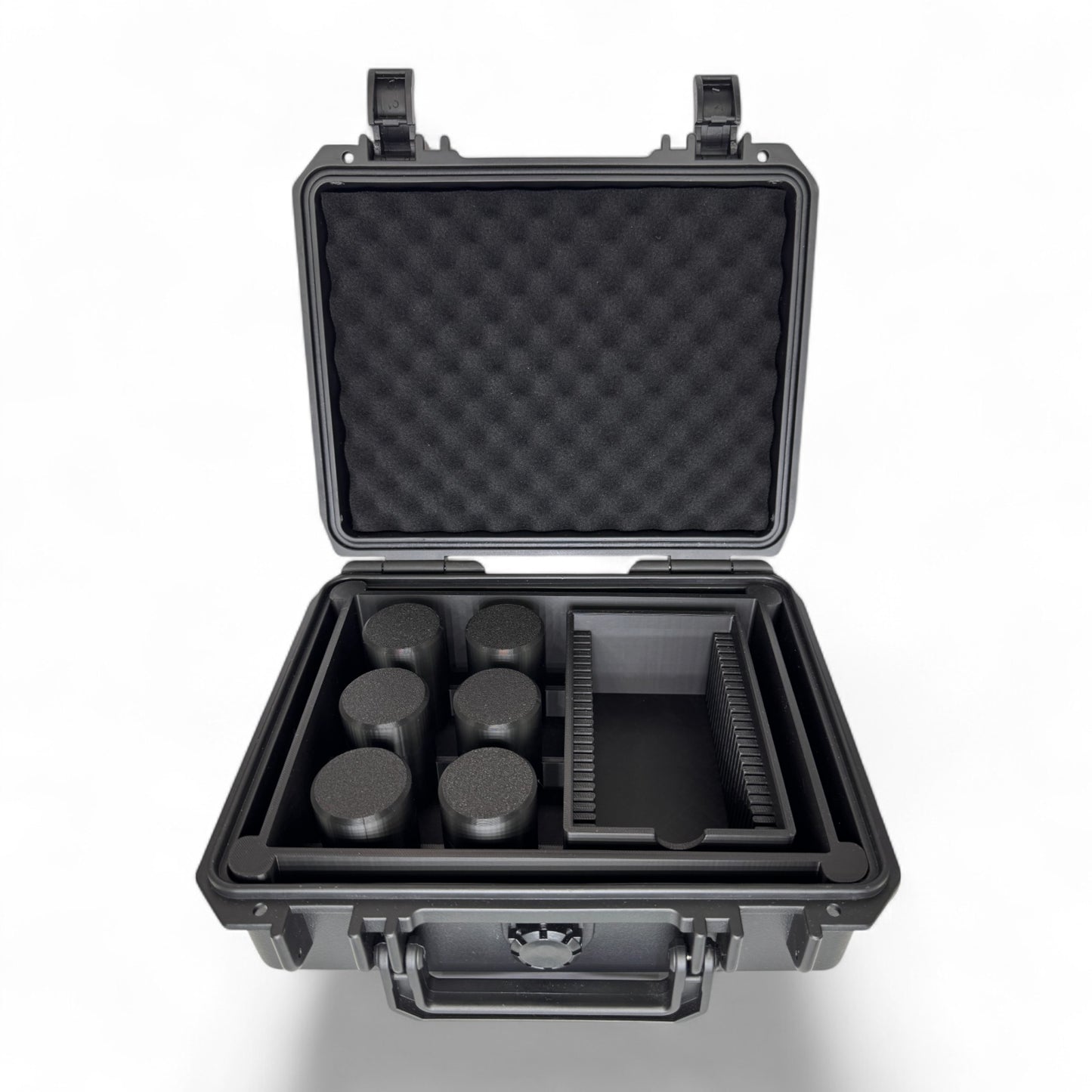 Gold bar and coin storage case for secure bullion and coin protection