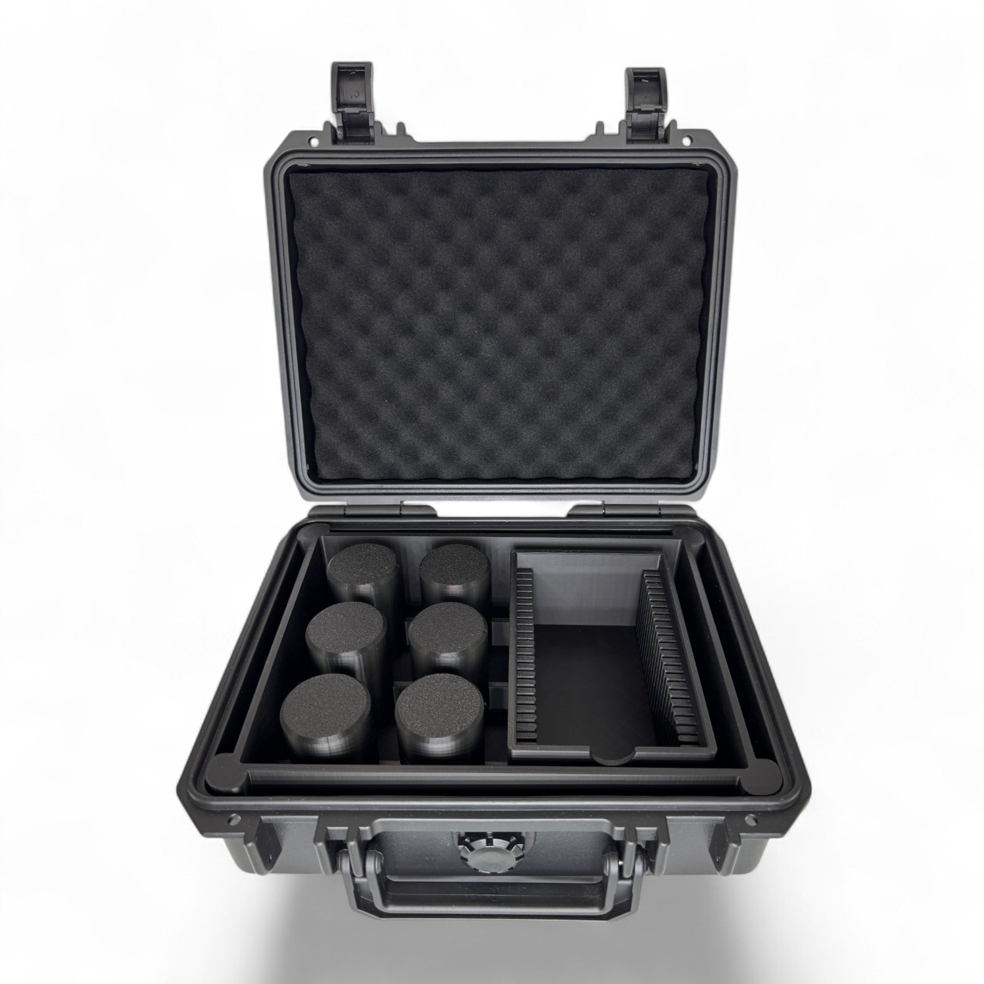 Gold bar and coin storage case for secure bullion and coin protection