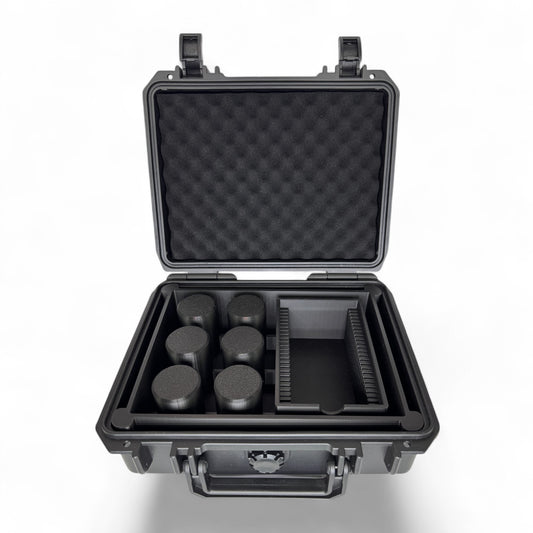 Gold bar and coin storage case for secure bullion and coin protection
