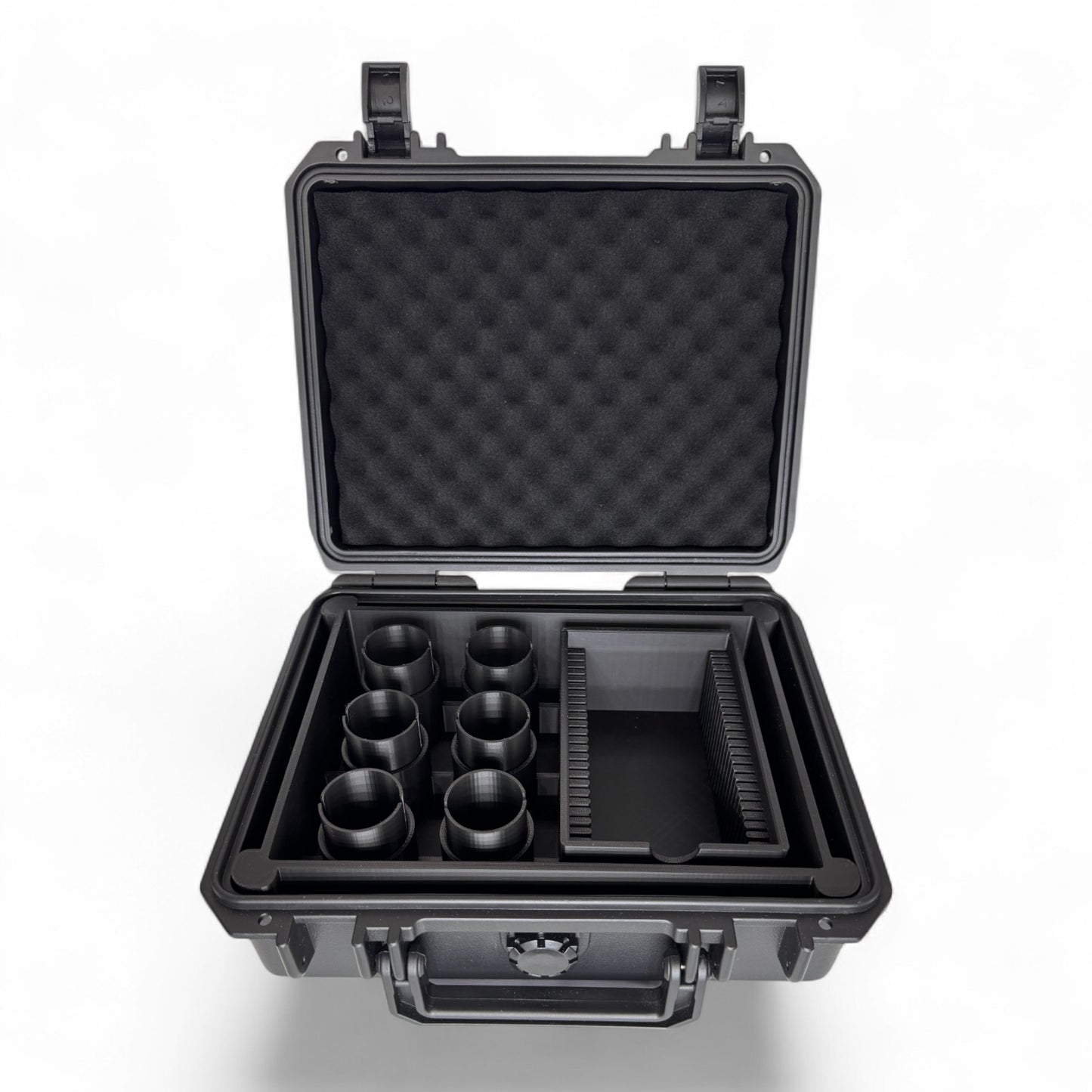 Gold bar and coin storage case for secure bullion and coin protection