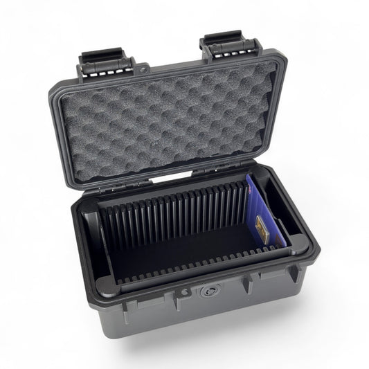Premium silver bar storage case for secure bullion protection