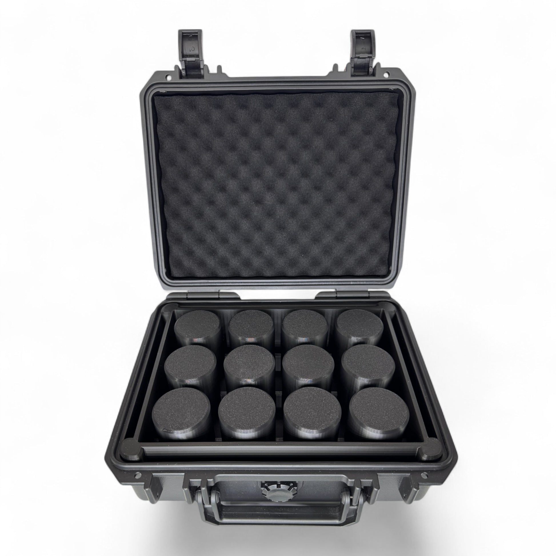 Durable silver coin storage case for safe coin collection storage