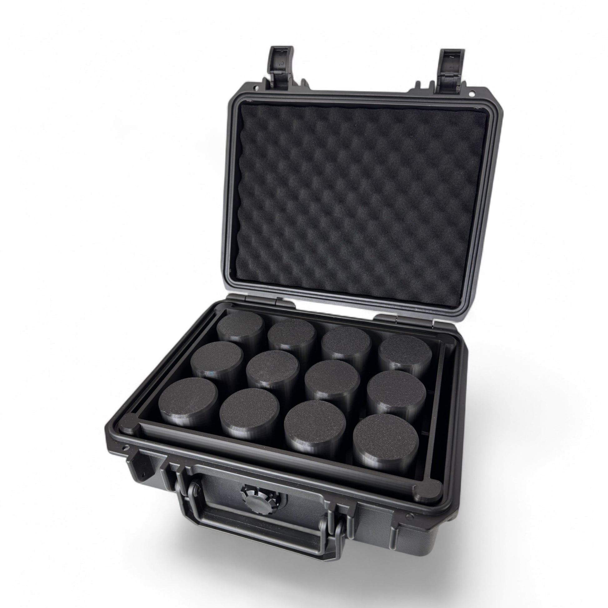 Durable silver coin storage case for safe coin collection storage