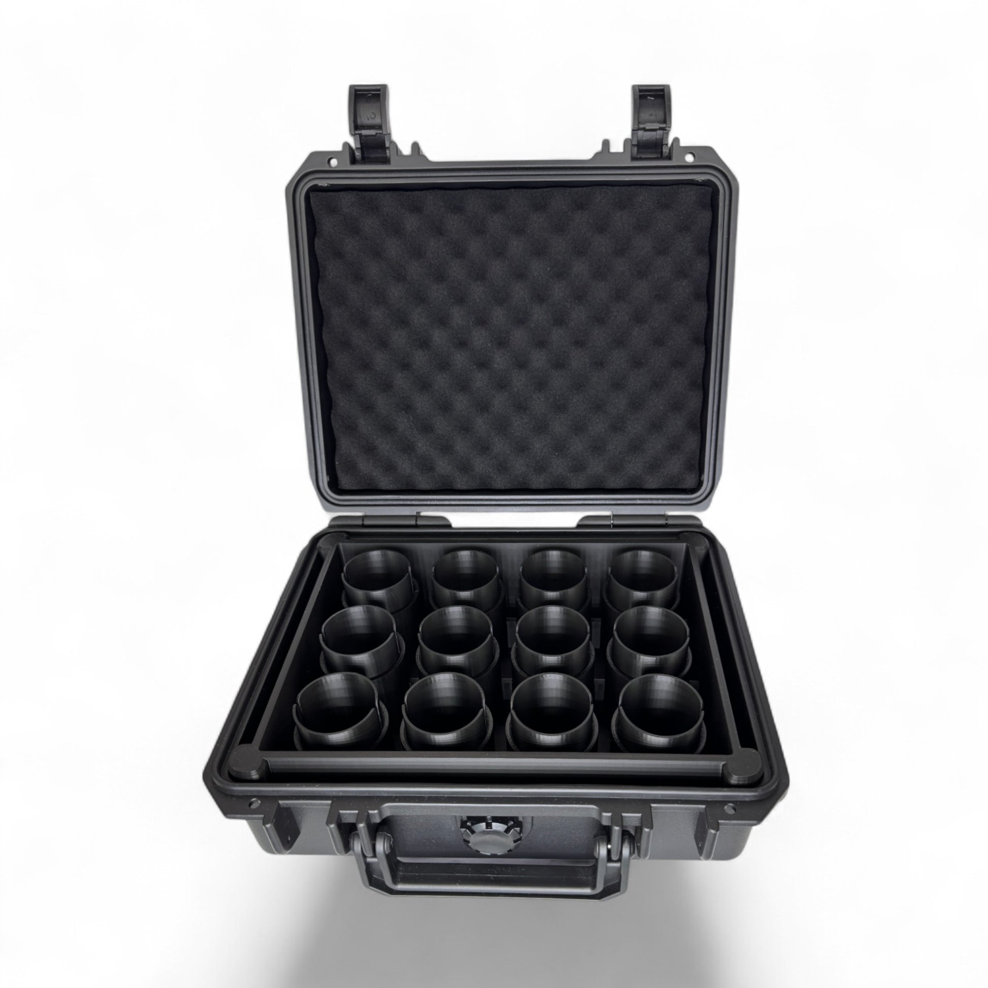 Durable silver coin storage case for safe coin collection storage