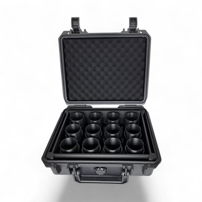 Durable silver coin storage case for safe coin collection storage