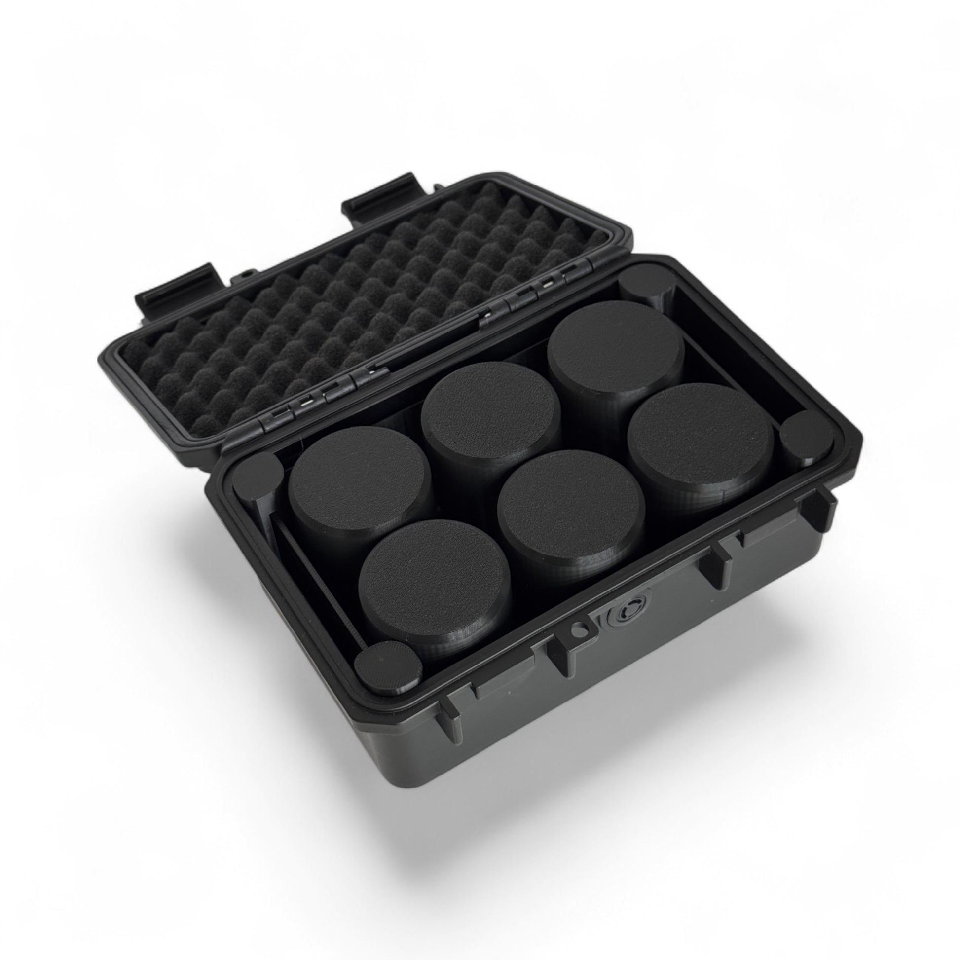 Durable silver coin storage case for safe coin collection storage