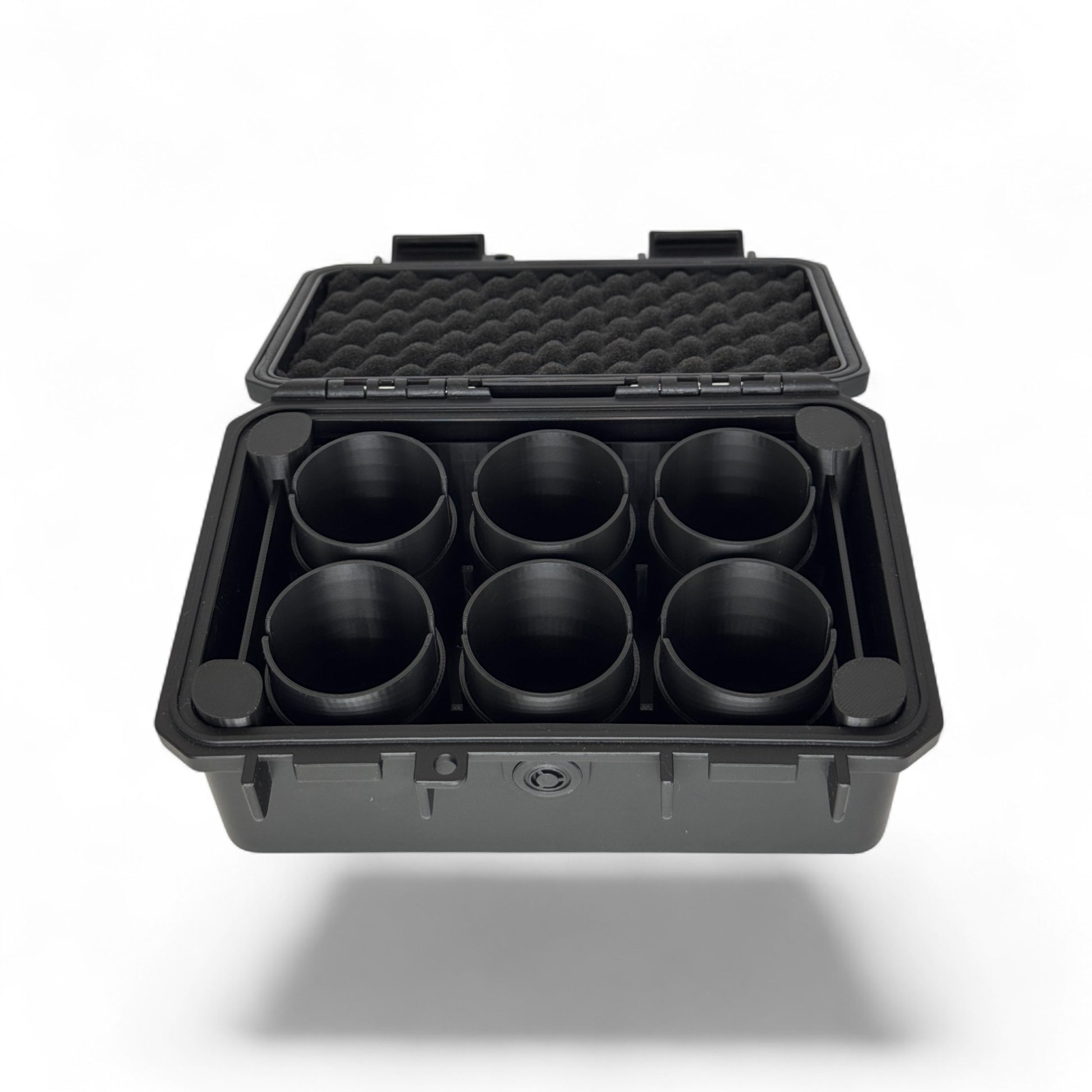 Durable silver coin storage case for safe coin collection storage